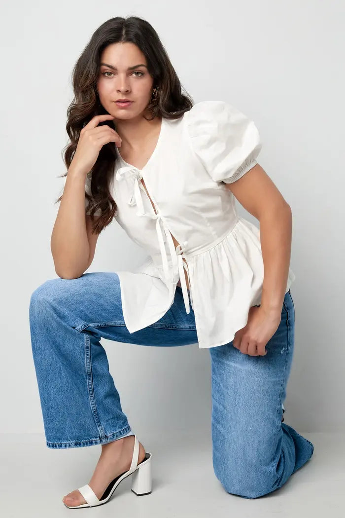 JULIA BLOUSE WIT