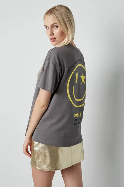BELLA SHIRT - GRIJS