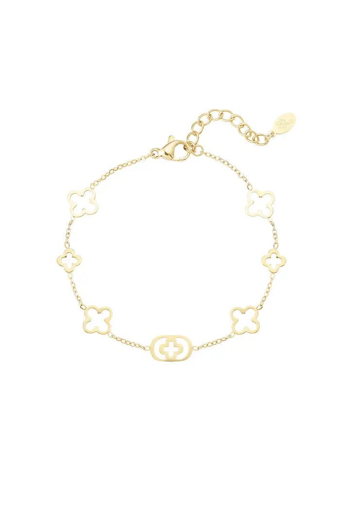 CLOVER CHARMS ARMBAND