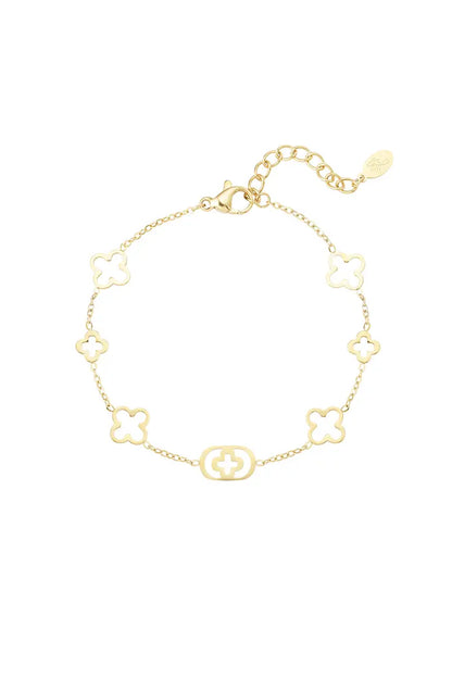 CLOVER CHARMS ARMBAND