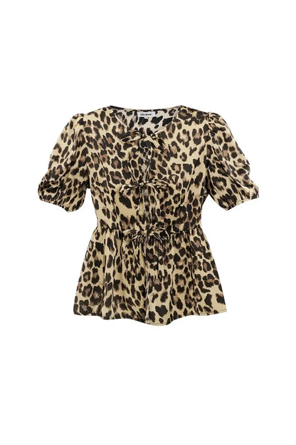 JOYCE BLOUSE - PANTERPRINT